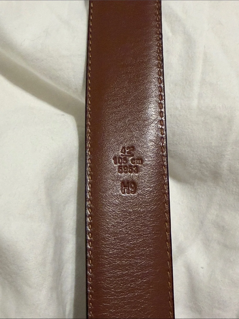 COACH Vintage Coach 5953 Black Leather Belt - Size 42 (105 cm)